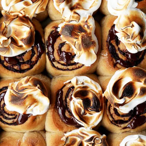 S’mores Sweet rolls pan of 4 (jumbo)