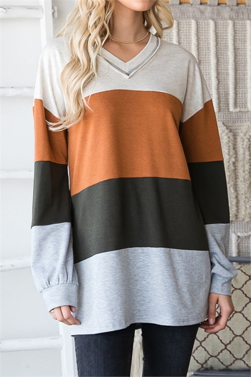 Fall Spice long sleeve tee