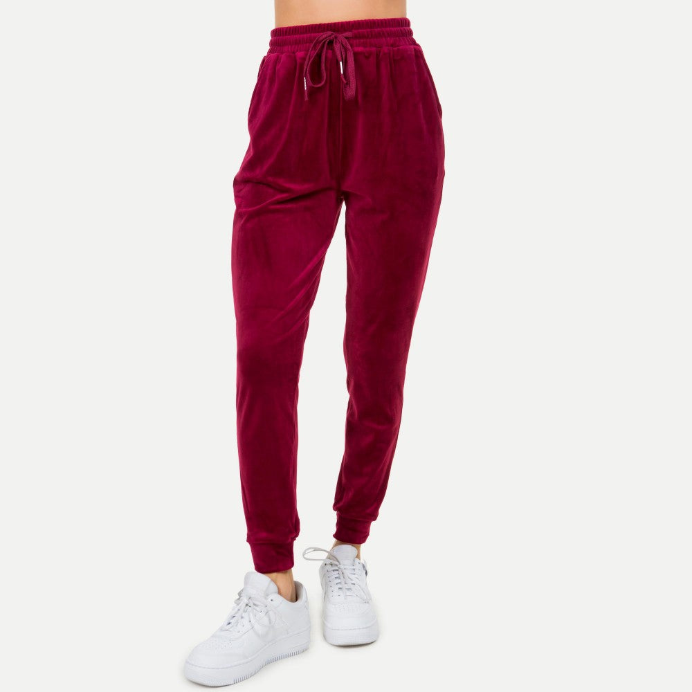 Velour Joggers