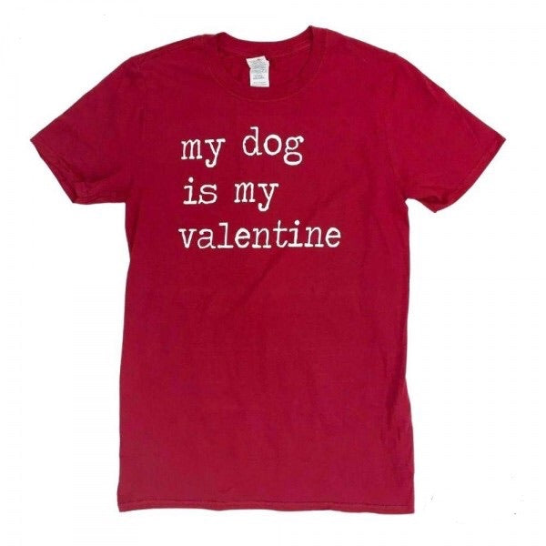 My Dog is My Valentine- Red